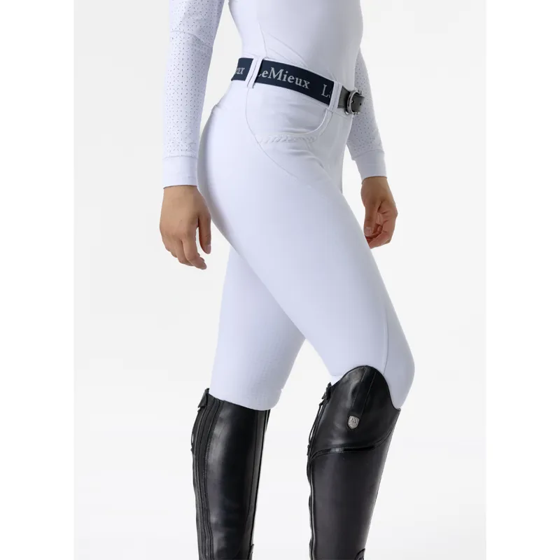 LeMieux Amara II Full Seat Breeches - White-2
